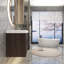 Ensemble de meuble-lavabo mural simple 47 po-2116105922