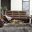 Canapé moderne Aashi Motion Motion, Leather-Gel Match 55420