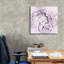 «Midnight Plum Leaf 1» par Chris Paschke, art mural sur toile-102879619
