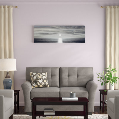 « sunlit horizon i », reproduction de photo sur toile