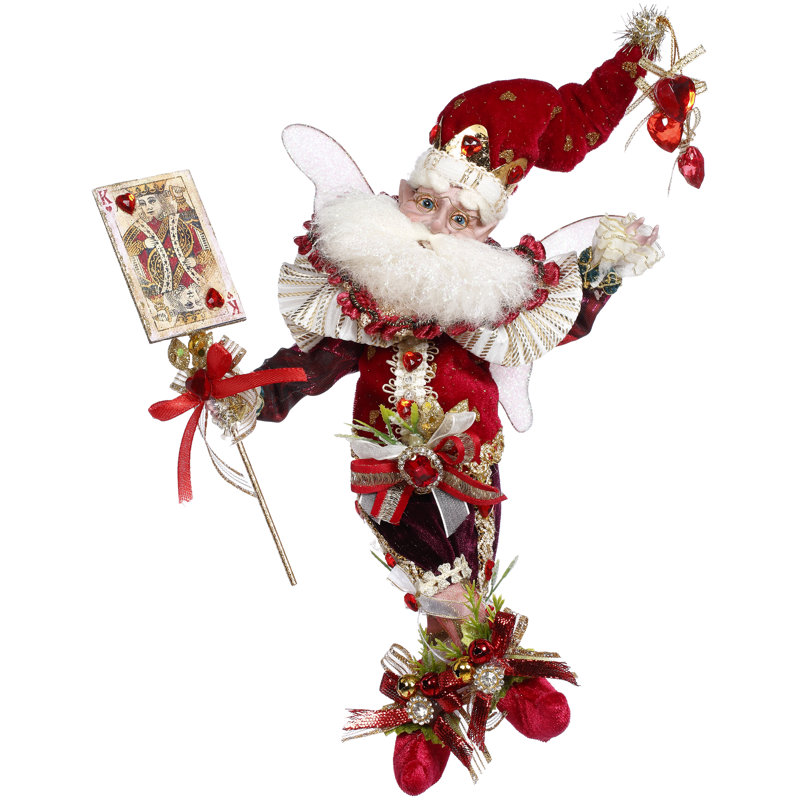 King Of Hearts Fairy, Small - 10 Inches