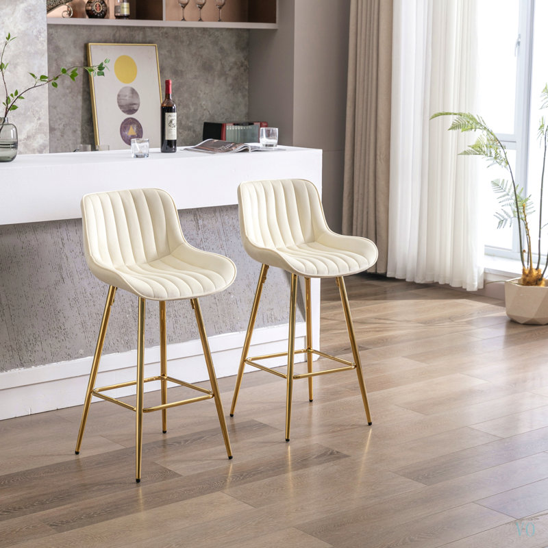 Ensemble de 26 tabourets de bar 26 po avec repose-pieds chromé