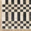 Tapis beige / noir Harlow Blocks and Stripes-1285621748