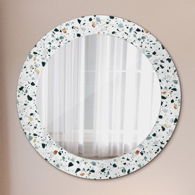 Huldar Glass Flat Wall Mirror