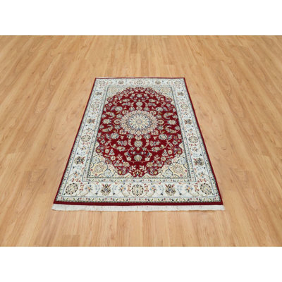 Rinco One-of-a-Kind 4'7" X 6'8" New Age Wool Area Rug