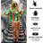 73" Standing Clown Halloween Animatronic