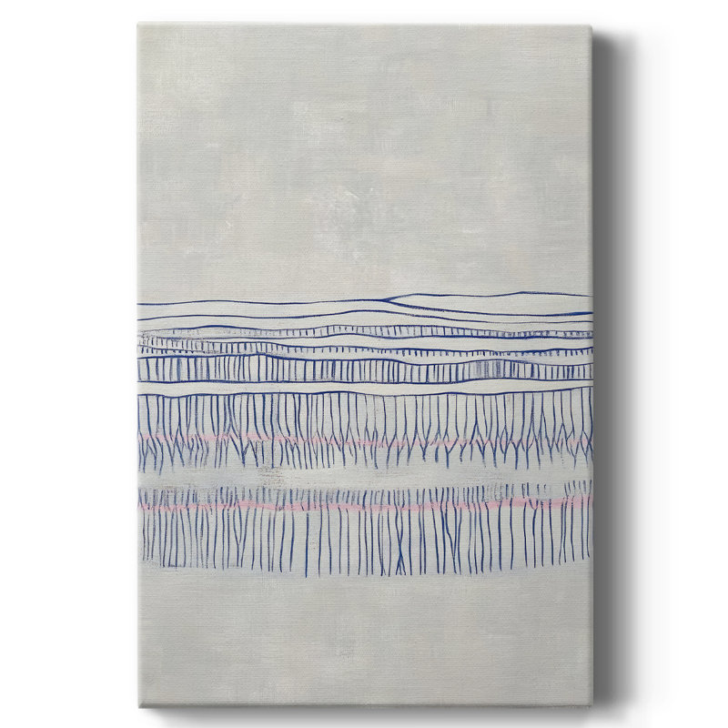 Abstrait, toile tendue avec châssis CDLxxix - prêt à être accroché, H 60 po x l 40 po