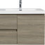 Meuble-lavabo de salle de bain avec tiroirs rembourrés-983355264