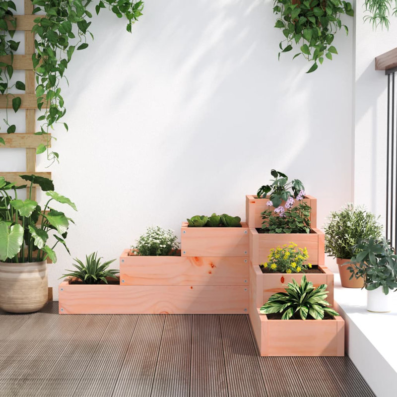 Aishe Planter Box, Pink, 36cm H x 80.5cm W x 79cm D