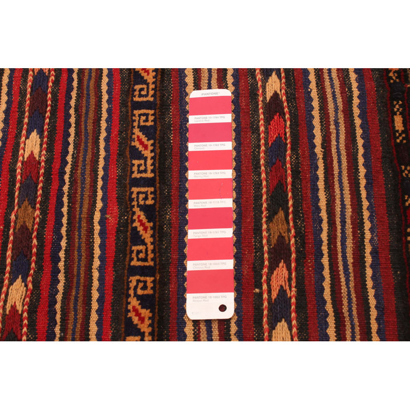 Tapis rouge tadjik 4 po 2 po x 6 po 3 po