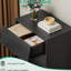 Commode à 4 tiroirs en noir