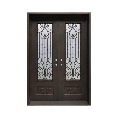 Elmwood Iron Double Doors