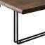 Bureau en pin massif de style simple et moderne