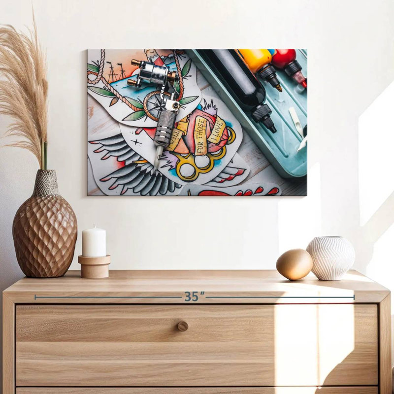 Senne Tattoo Essentials, 16" H x 24" W
