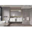 Miroir de salle de bain 72 x 48 po avec cadre en aluminium (miroir inclus seulement)-462352776