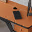 Saddle leather desk,simple study/computer office-207258320-207258321