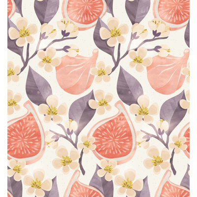 Floral Matte Wallpaper