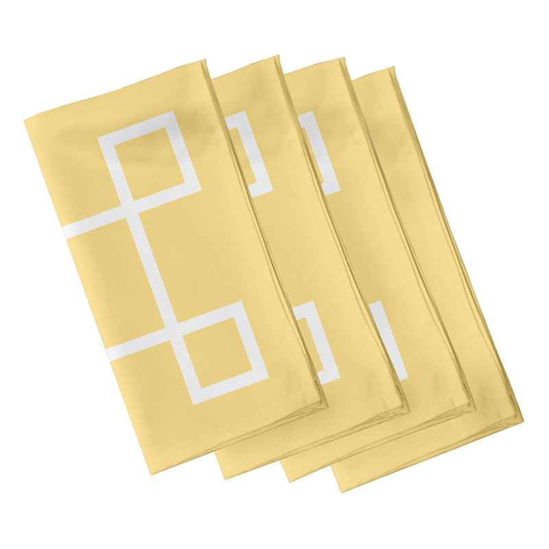 Serviette Kuse, L 18 po x L 18 po, Citron