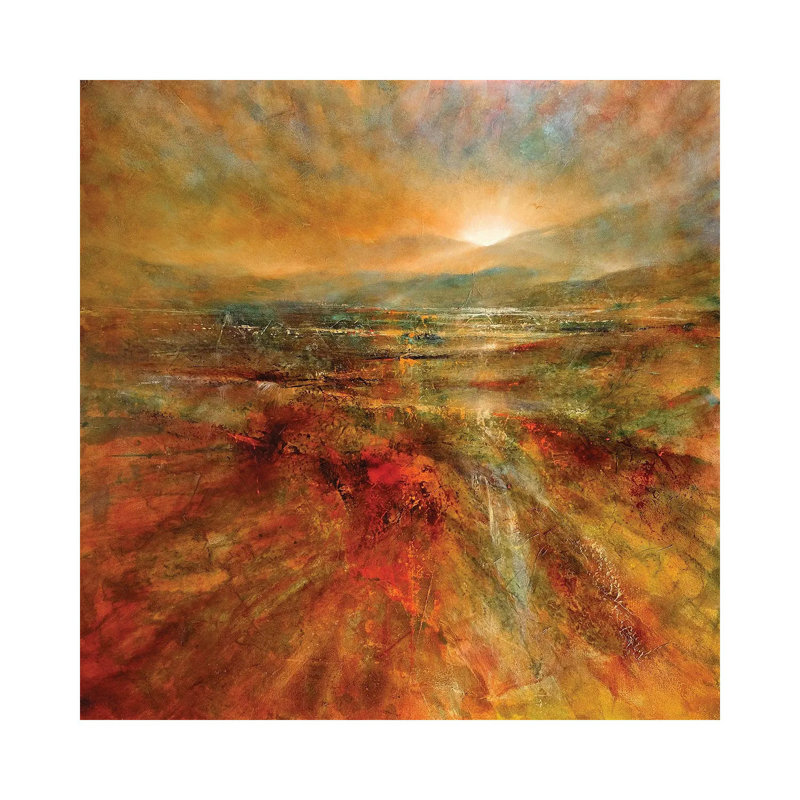 Sunrise by Annette Schmucker - Wrapped Canvas Print