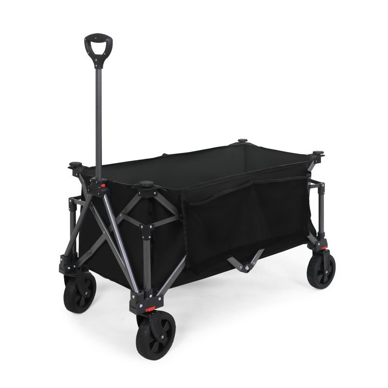 Chariot pliant robuste et pliable, Noir