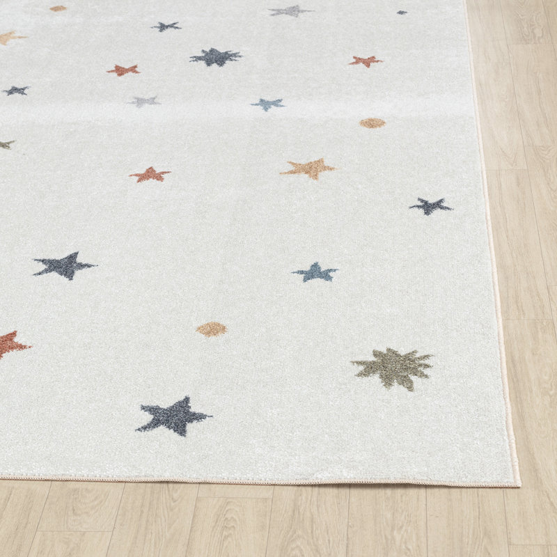Beige Modern Washable Rug, Graphics Anti - Slip Rug For Living Room, Dining Room, Bedroom, Kitchen, Rectangle 140 x 200cm