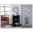 Savannah 6-Bottle 3-Shelf Bar Cart with Wengue Finish, Perfect for Organized Storage and Stylish Display in Any Home.-1892260373
