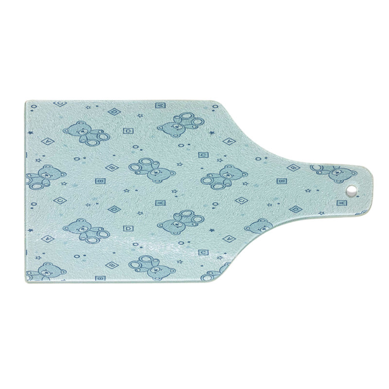 Planche à découper en verre trempé Ambesonne
