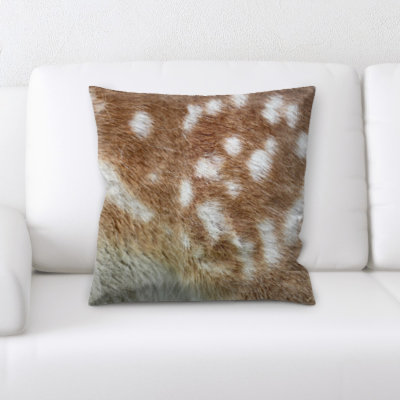 Deer Throw Pillow