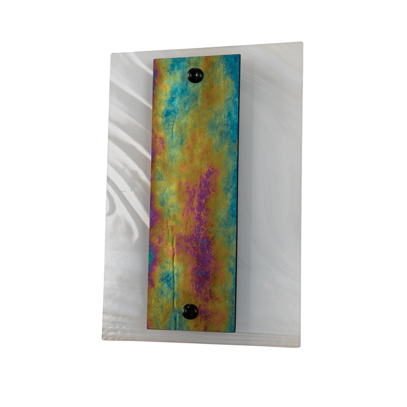 Applique murale 1 lumière Metro Fusion Aurora Borealis