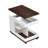 Adjustable End Table with Wheels-1115749081