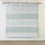 Édredon 5 pièces pour lit double / grand Seersucker - Rembourré de tissu chic et décontracté Motifs floraux et botaniques 2 coussins décoratifs lavables à la machine