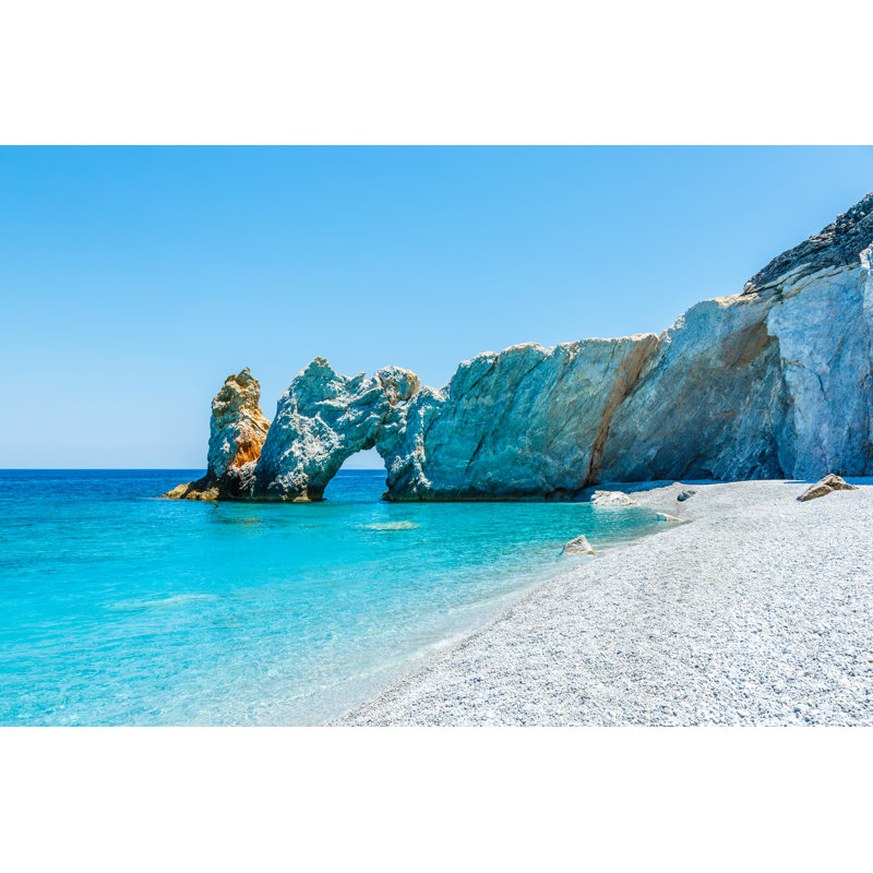 Famous Rock At Lalaria Beach - Wrapped Canvas Print, 81cm H x 122cm W