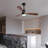 48 Inch Low Profile Ceiling Fan DC 3 Solid Wood Fan Blade Noiseless Reversible Motor Remote Control With Light