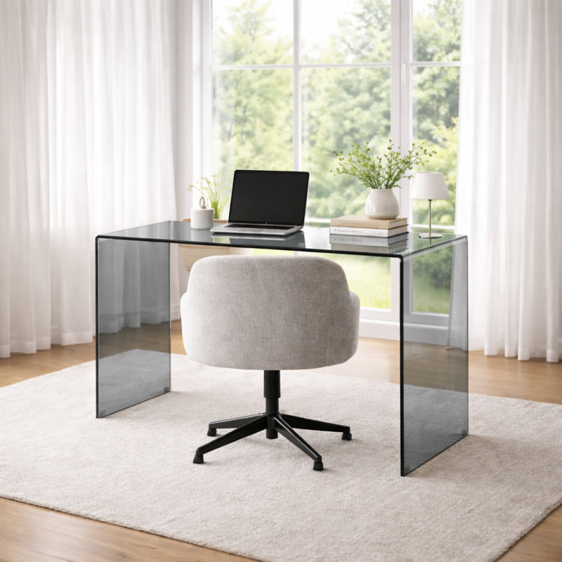 Secrétaire Paleczny, Gris, H 30 po x l 43,29 po x P 21,69 po