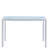 Helsea Glass Top Metal Base Dining Table-700535867