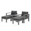 Dorce 4 - Person Corner Sofa with Cushions
