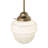8" Wide Revival Schoolhouse Rochelle Globe Mini Pendant