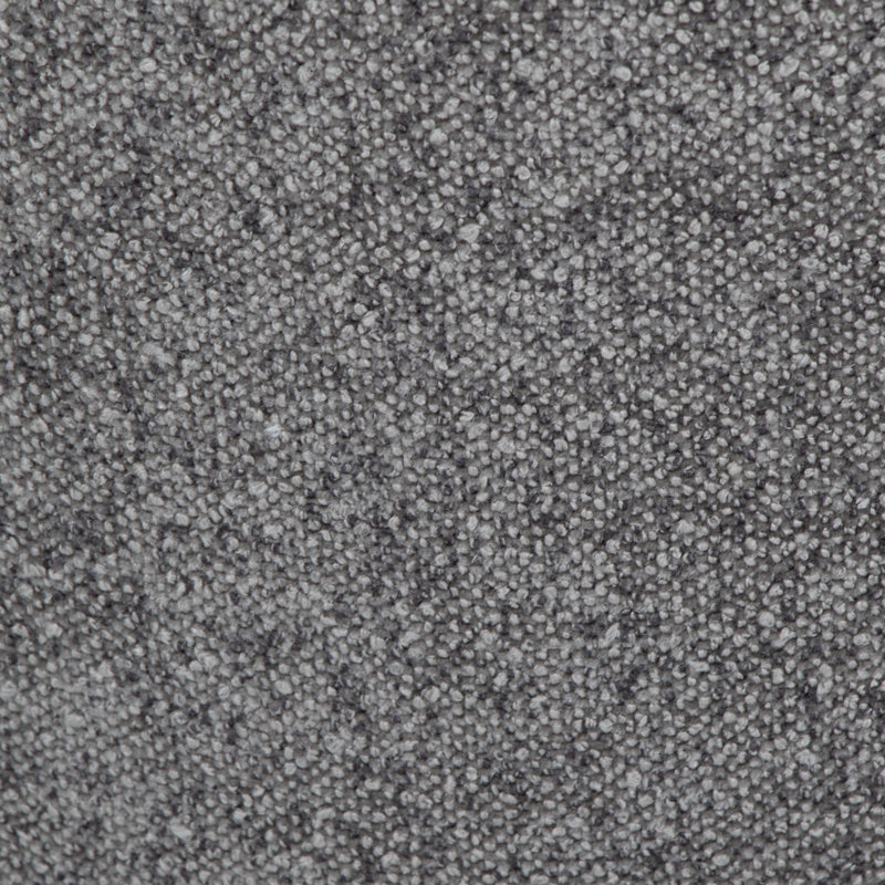 Repose-pieds avec rangement Carlesia, Polyester gris