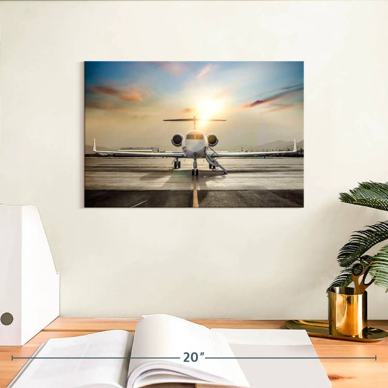 Mehar Private Aircraft, 8" H x 12" W