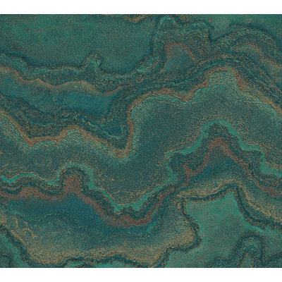 Chetanna 10.05m x 53cm Metallic Finish Wallpaper Roll