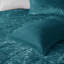 Ensemble d'édredon en velours écrasé Felicia avec coussin décoratif-1672112121-1672112101