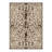 Cielo Animal Print Cowhide Machine Washable Mocha Beige Indoor Area Rug with Non-Slip Backing-1762138844