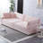 112-inch Corduroy Sofa: Two Throw Pillows, Four Backrests-1086999023