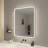 40 Inch Rectangle LED Front and Backlit Wall Mirror in Black-591679205-591679200