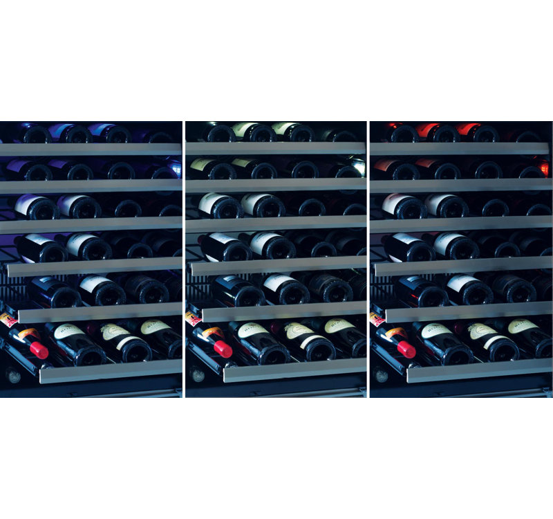 Refroidisseur à vin 24 po à deux zones, Droitier