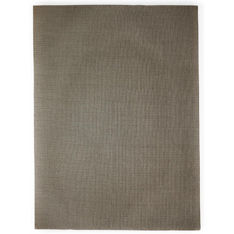 Tapis rectangulaire beige Rani