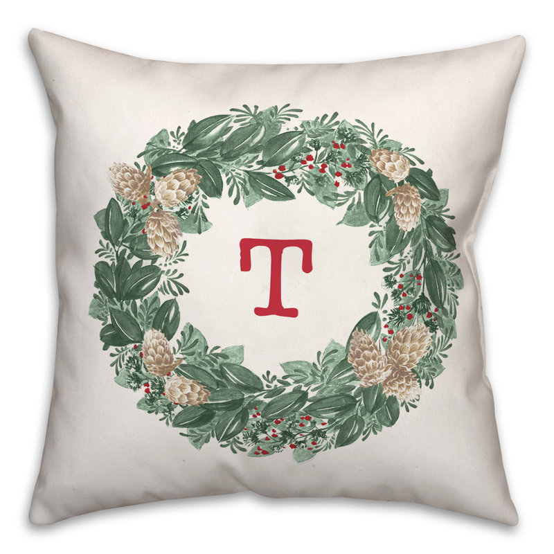 Throw Pillow, T
