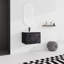24'' Floating Wall-Mounted Bathroom Vanity With Ceramics Sink & Soft-Close Cabinet Door
