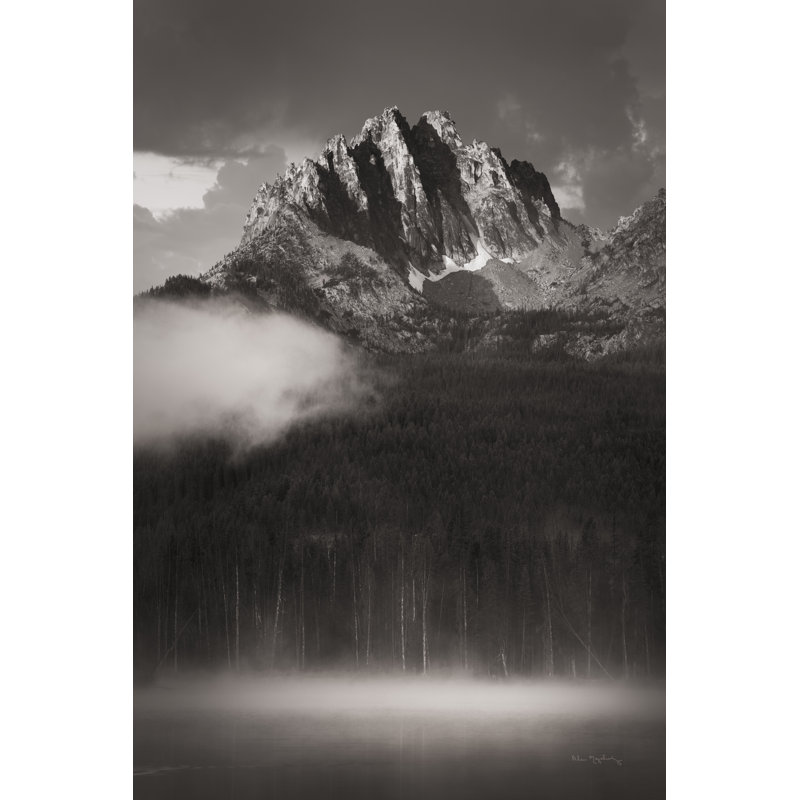 Little Redfish Lake Mist I 1 Piece Wall Art on Canvas, 91cm H x 61cm W x 3.8cm D