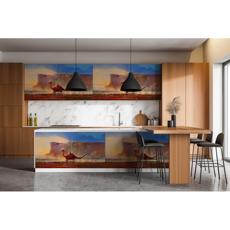 Daniella 100 cm x 50 cm Matte Peel & Stick Wallpaper Roll